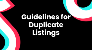 Duplicate Listing Guidelines